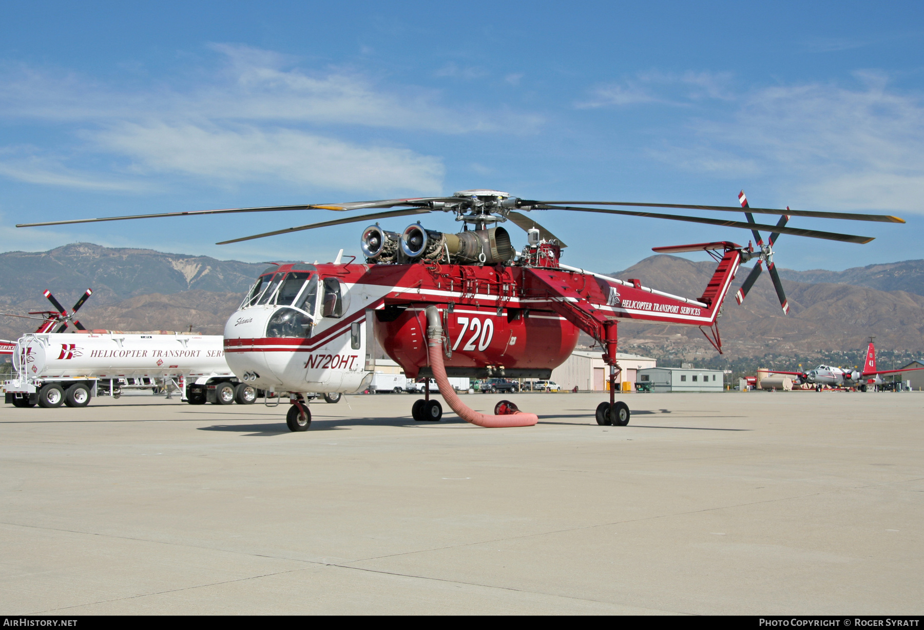 Aircraft Photo of N720HT | Sikorsky CH-54B Tarhe (S-64B) | HTS - Helicopter Transport Services | AirHistory.net #710919