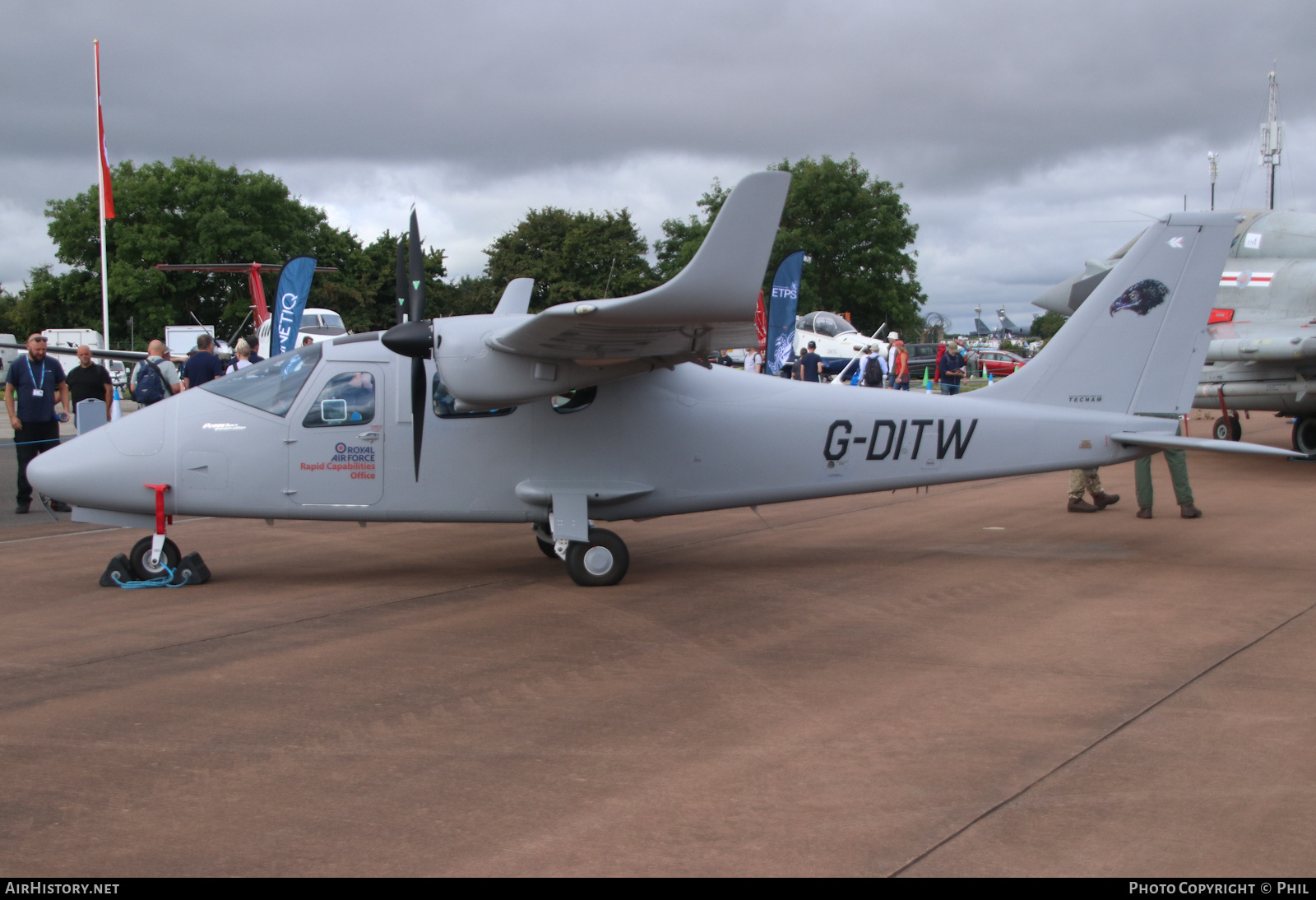 Aircraft Photo of G-DITW | Tecnam P-2006T | UK - Air Force | AirHistory.net #710944