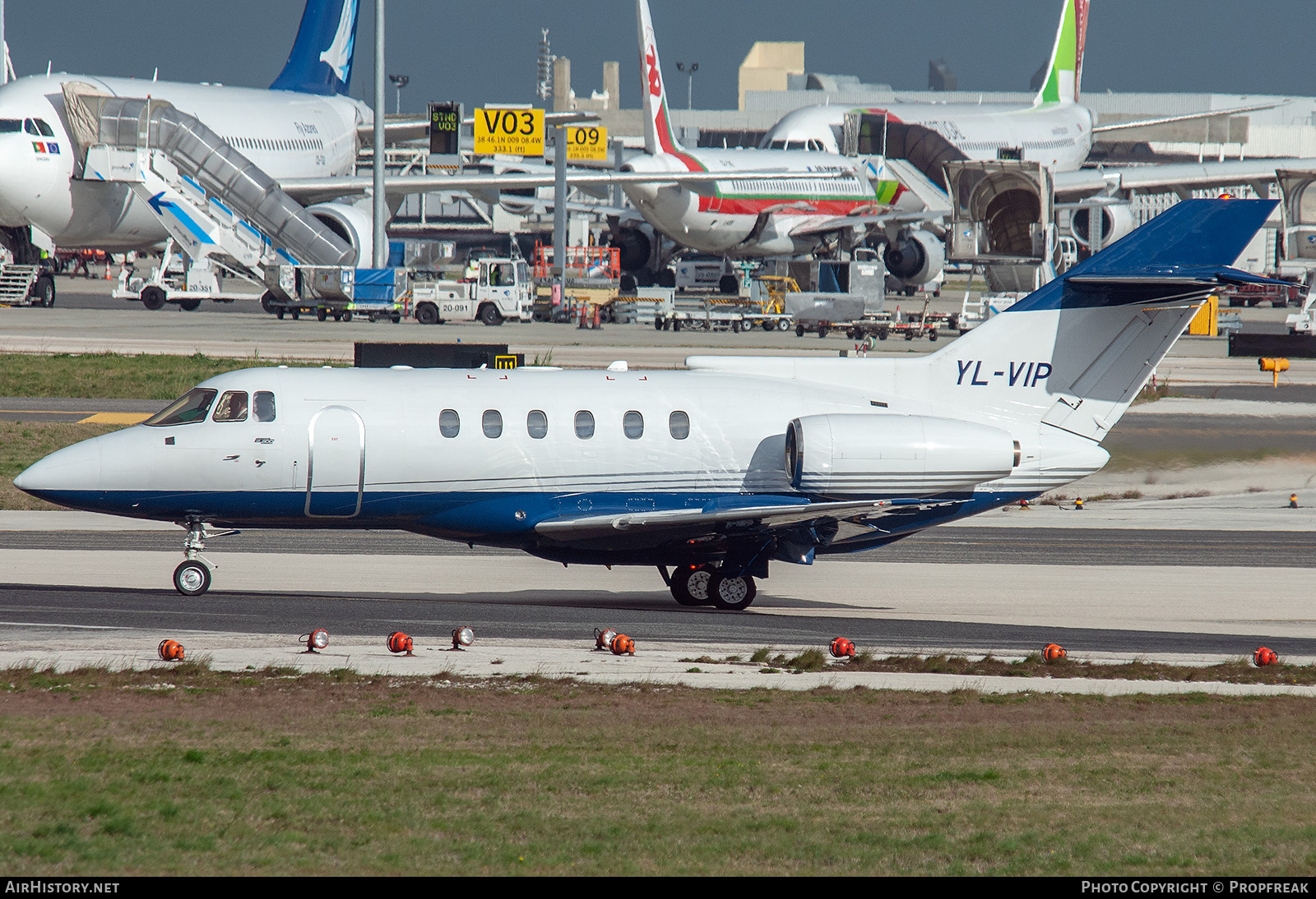Aircraft Photo of YL-VIP | British Aerospace BAe-125-800B | AirHistory.net #710948