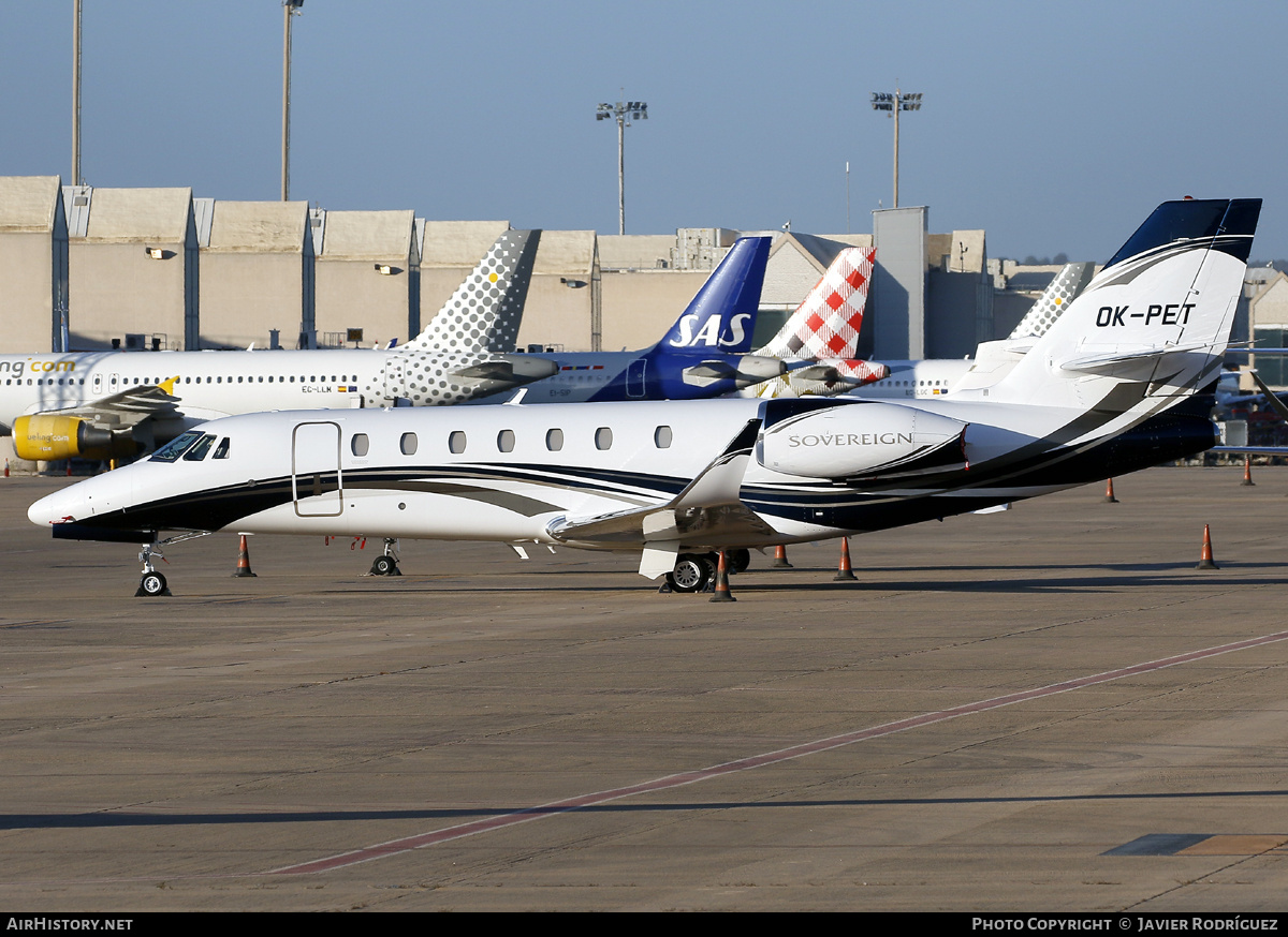 Aircraft Photo of OK-PET | Cessna 680 Citation Sovereign | AirHistory.net #710961