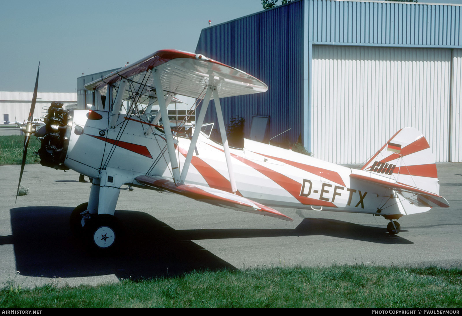 Aircraft Photo of D-EFTX | Boeing N2S-4 Kaydet (A75N1) | AirHistory.net #711009