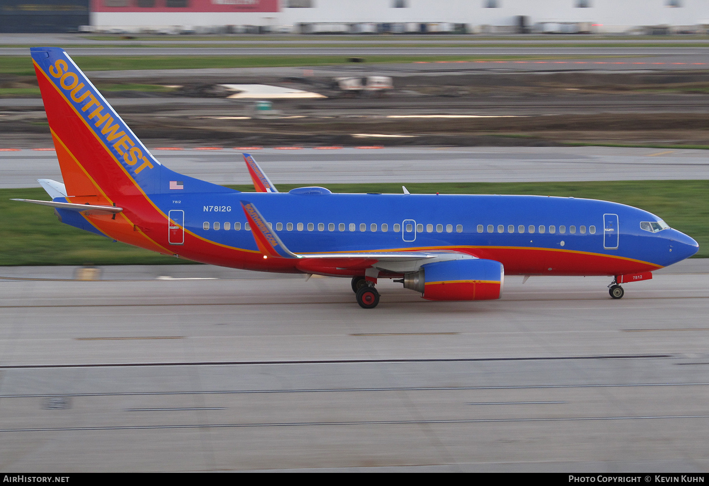 Aircraft Photo of N7812G | Boeing 737-76N | Southwest Airlines | AirHistory.net #711012