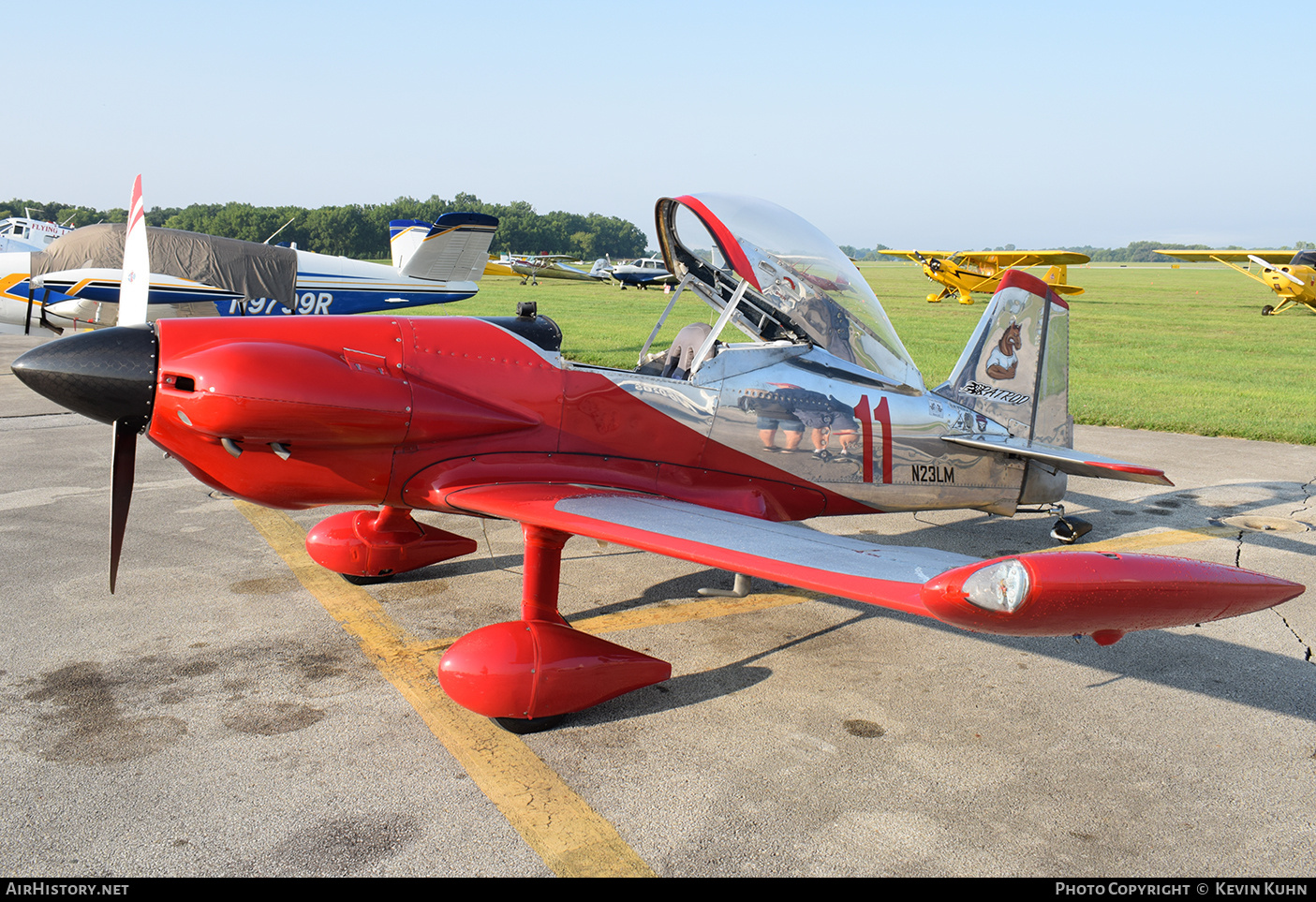 Aircraft Photo of N23LM | Bushby Midget Mustang II | AirHistory.net #711013