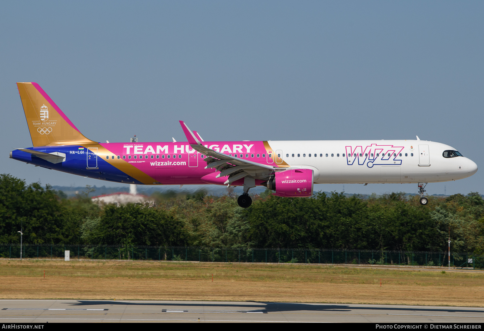 Aircraft Photo of HA-LGI | Airbus A321-271NX | Wizz Air | AirHistory.net #711028