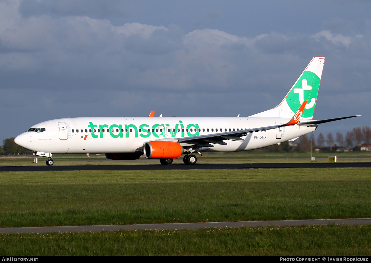 Aircraft Photo of PH-GUX | Boeing 737-8EH | Transavia | AirHistory.net #711036