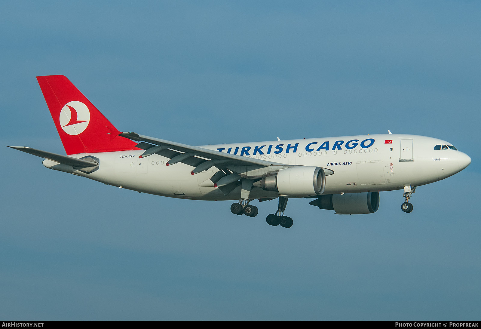 Aircraft Photo of TC-JCV | Airbus A310-304/F | Turkish Airlines Cargo | AirHistory.net #711060