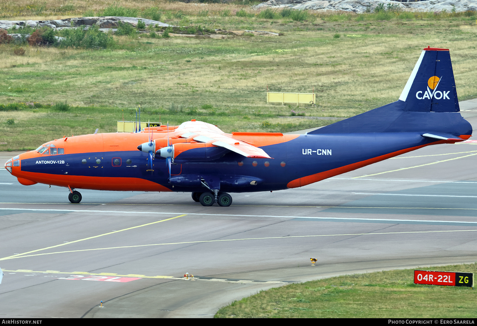 Aircraft Photo of UR-CNN | Antonov An-12B | Cavok Air | AirHistory.net #711062
