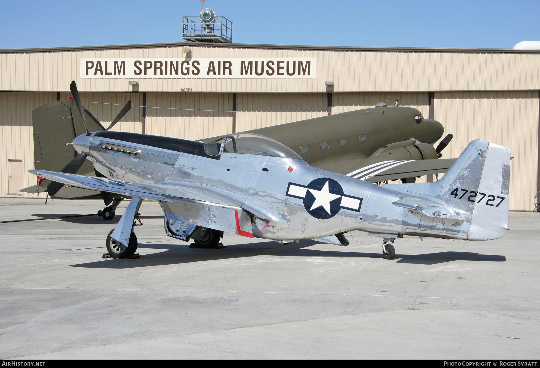 Aircraft Photo of N514DK / 472727 | North American P-51D Mustang | USA - Air Force | AirHistory.net #711114