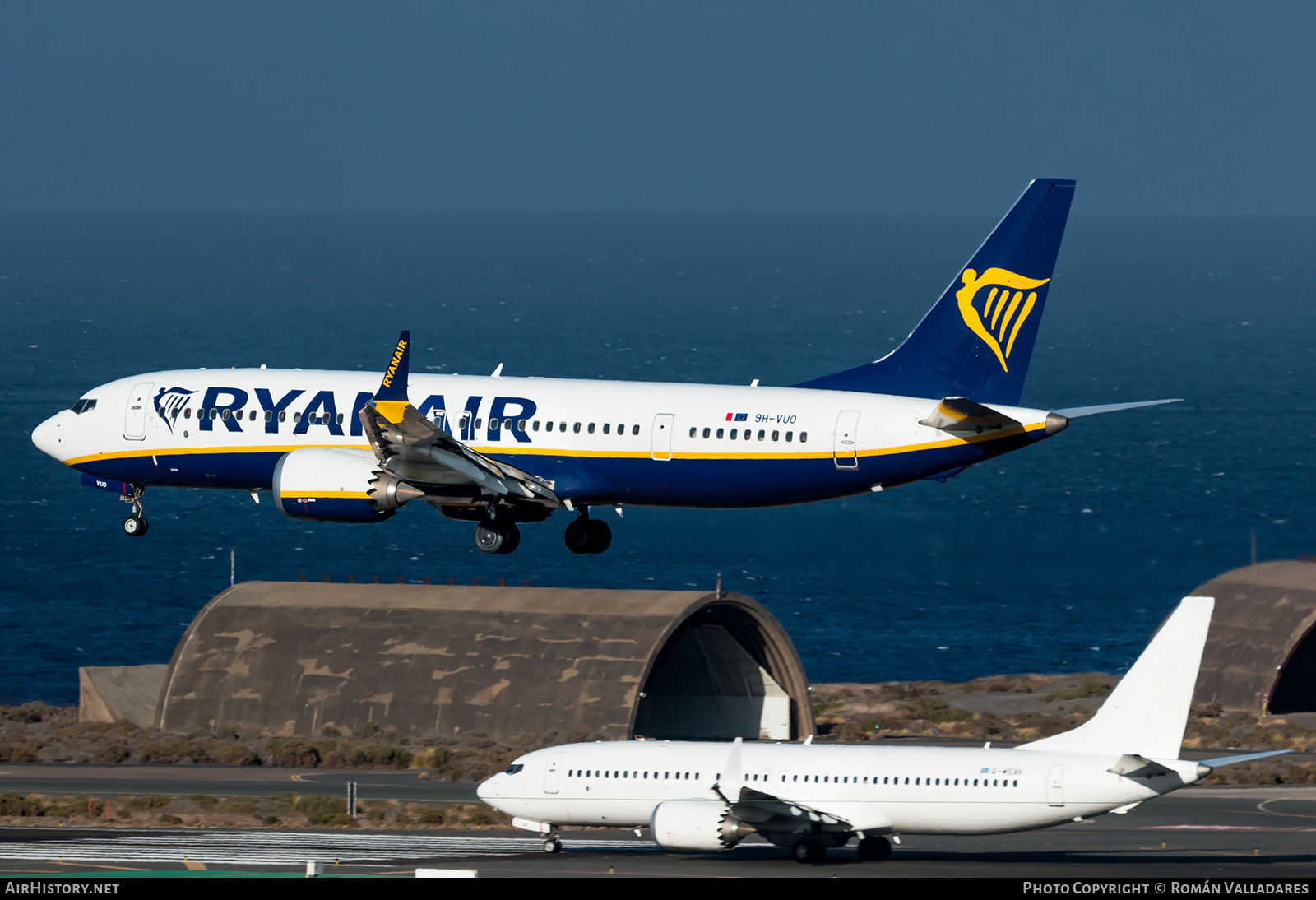 Aircraft Photo of 9H-VUO | Boeing 737-8200 Max 200 | Ryanair | AirHistory.net #711120