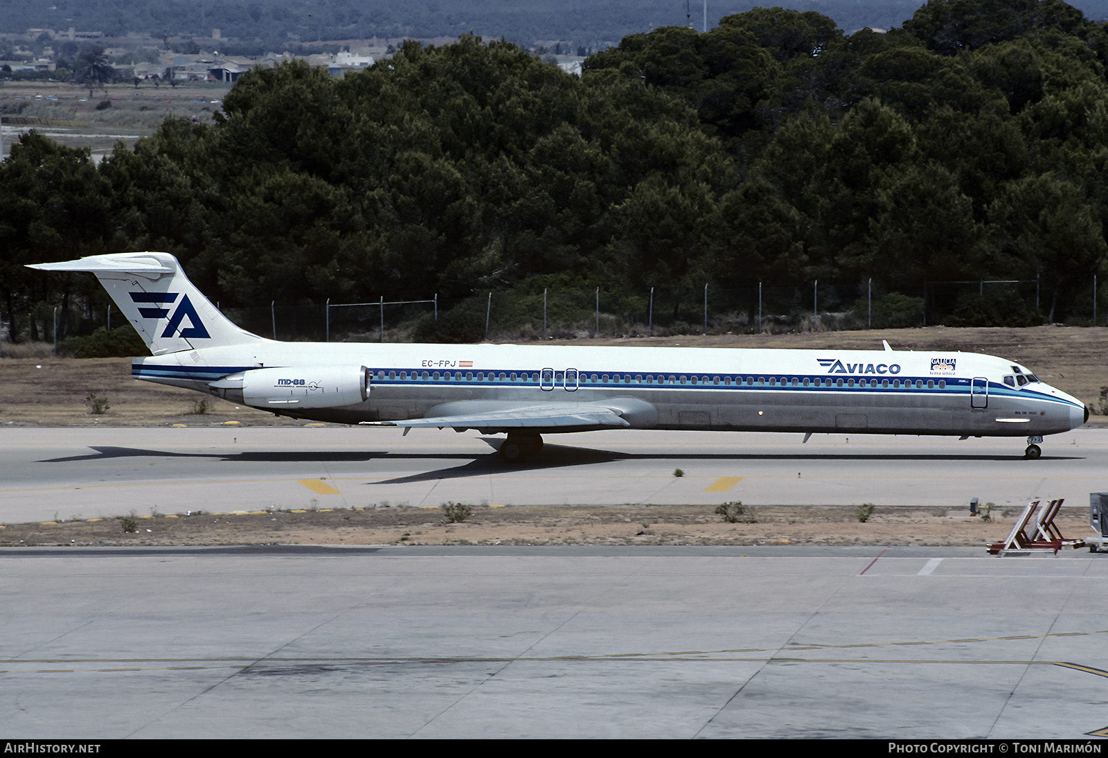 Aircraft Photo of EC-FPJ | McDonnell Douglas MD-88 | Aviaco | AirHistory.net #711123