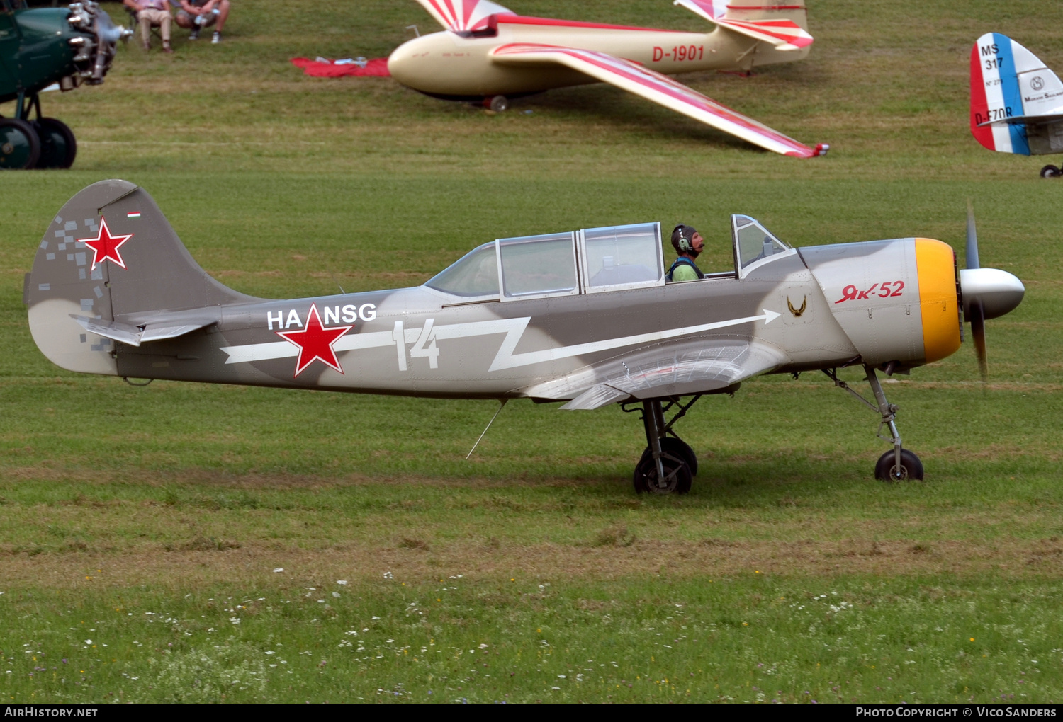 Aircraft Photo of HA-NSG / 14 | Yakovlev Yak-52 | Soviet Union - DOSAAF | AirHistory.net #711165