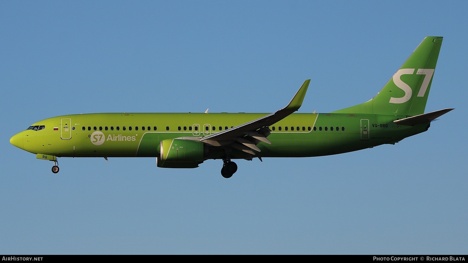 Aircraft Photo of VQ-BRQ | Boeing 737-8LP | S7 Airlines | AirHistory.net #711187