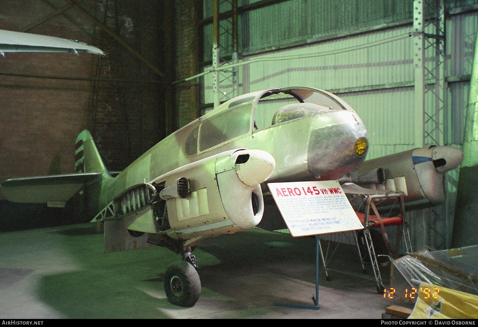 Aircraft Photo of VH-WWC | Let Ae-145 Super Aero 145 | AirHistory.net #711194