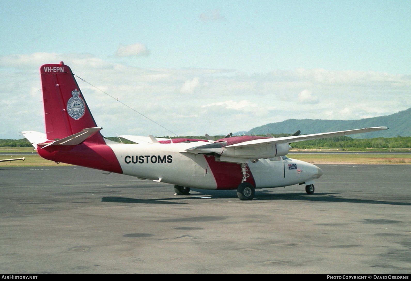 Aircraft Photo of VH-EPN | Aero Commander 500S Shrike Commander | Australian Customs | AirHistory.net #711196