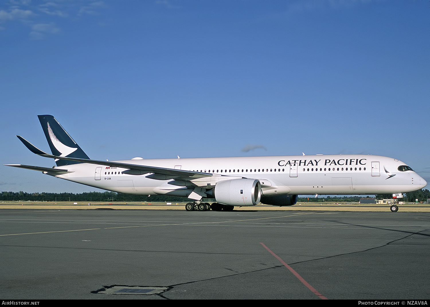 Aircraft Photo of B-LQA | Airbus A350-941 | Cathay Pacific Airways | AirHistory.net #711197