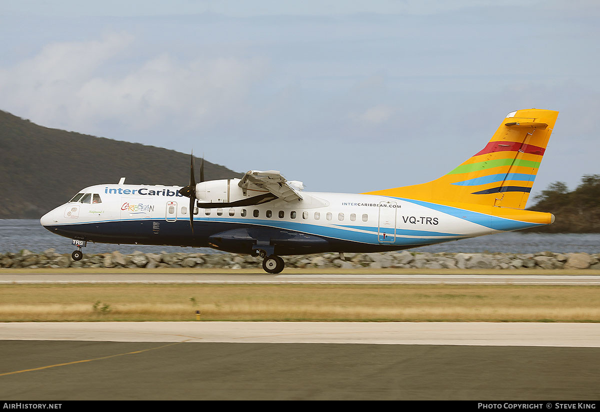 Aircraft Photo of VQ-TRS | ATR ATR-42-500 | InterCaribbean Airways | AirHistory.net #711202