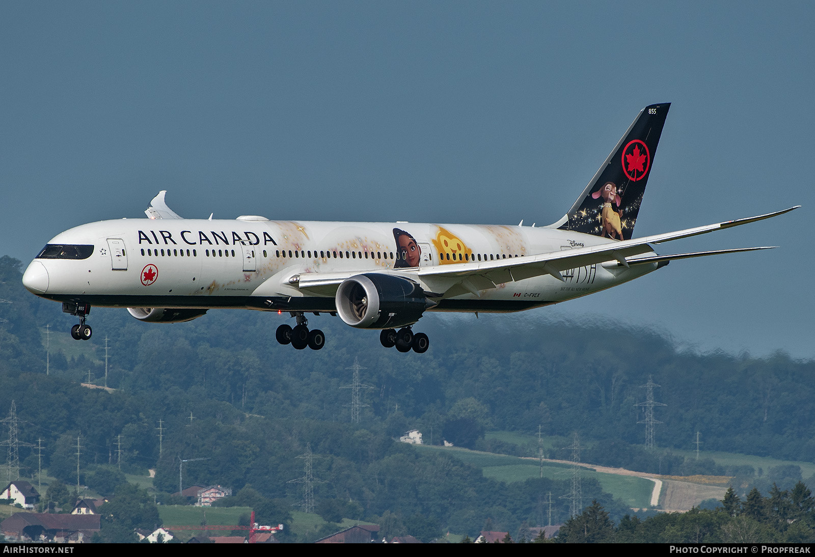 Aircraft Photo of C-FVLX | Boeing 787-9 Dreamliner | Air Canada | AirHistory.net #711206