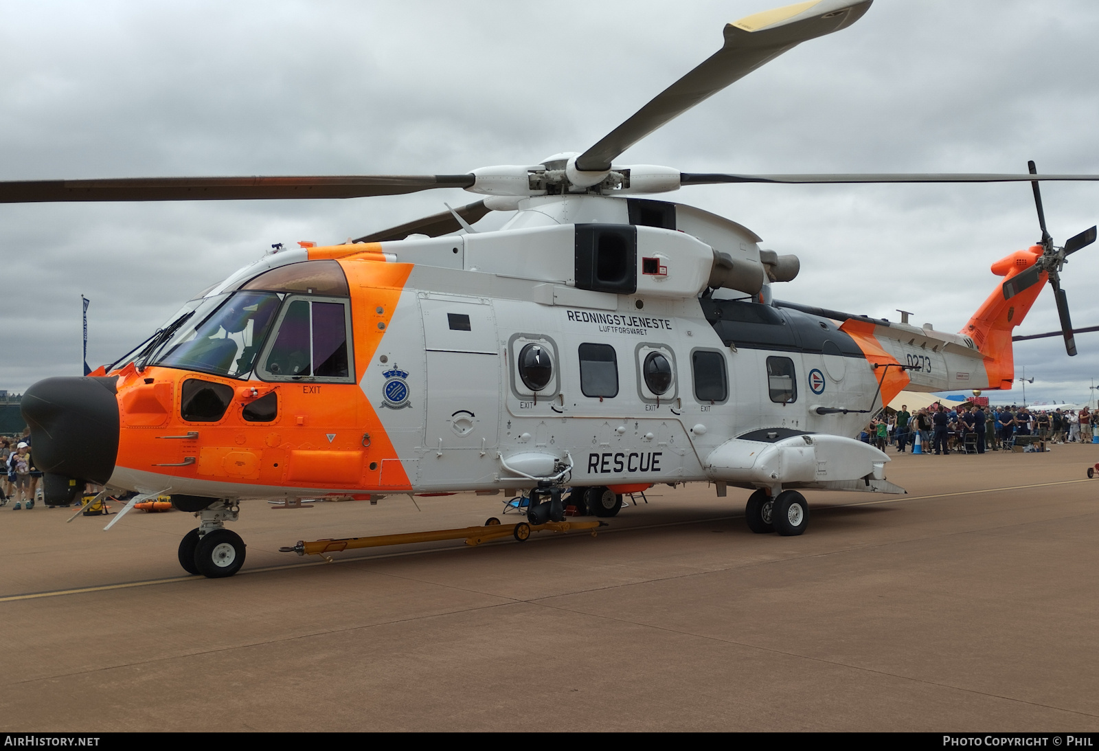 Aircraft Photo of 0273 | Leonardo AW101-612 | Norway - Air Force | AirHistory.net #711225