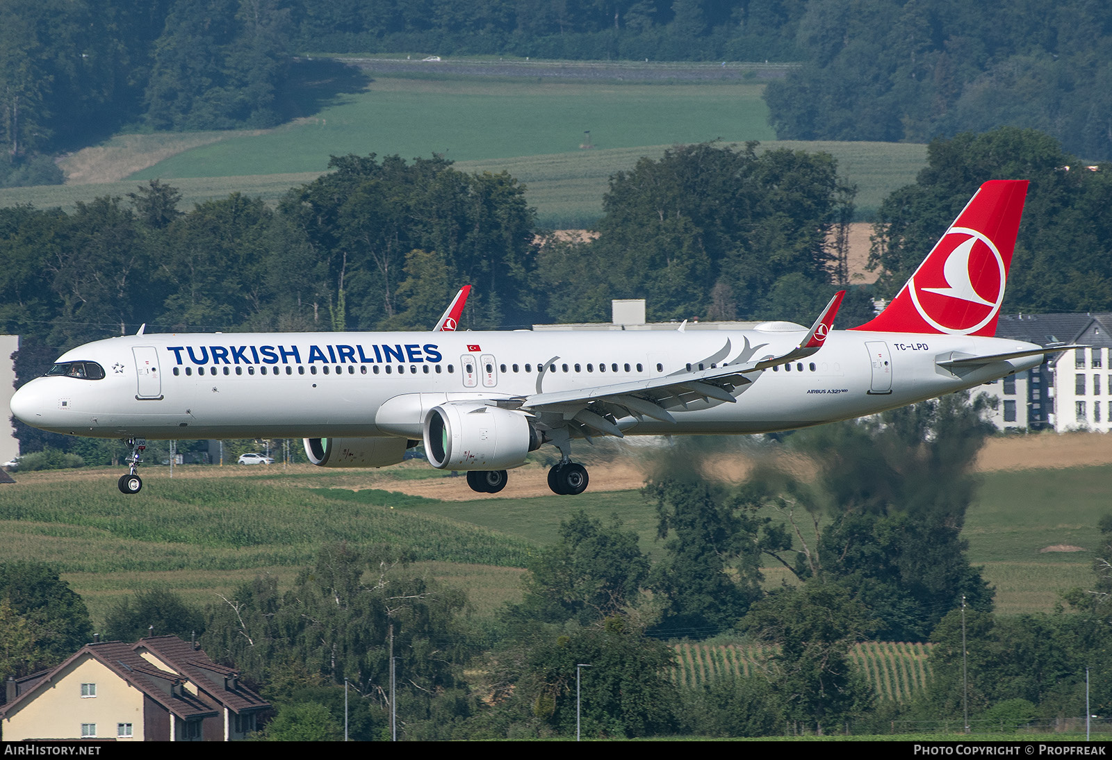 Aircraft Photo of TC-LPD | Airbus A321-271NX | Turkish Airlines | AirHistory.net #711266