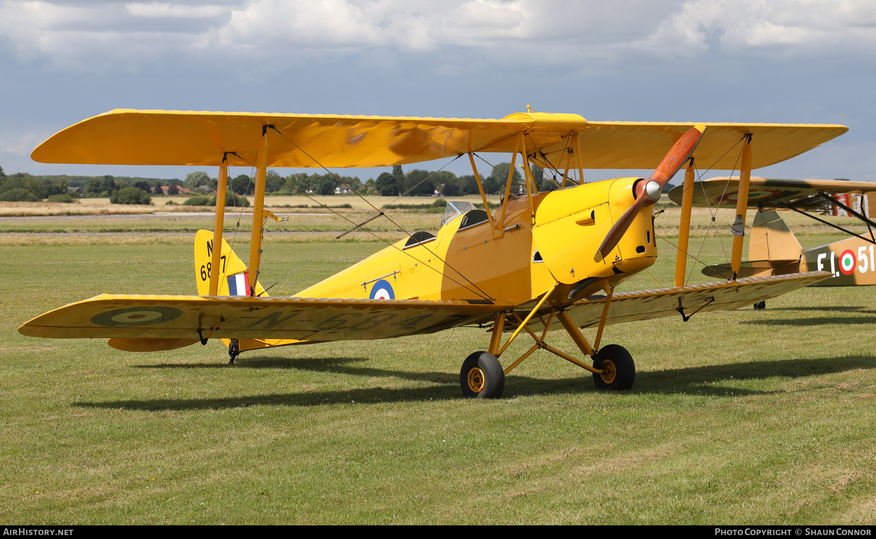 Aircraft Photo of G-APAL / N-6847 | De Havilland D.H. 82A Tiger Moth II | UK - Air Force | AirHistory.net #711269