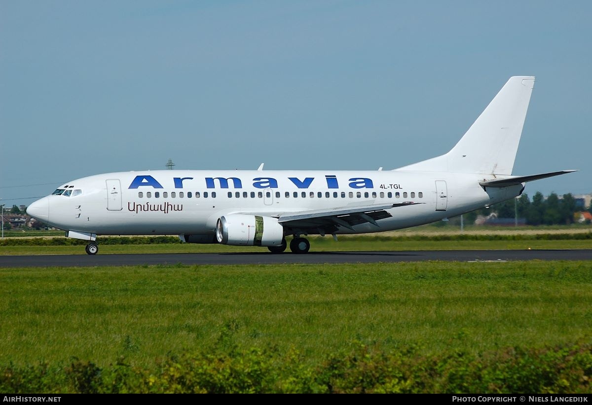 Aircraft Photo of 4L-TGL | Boeing 737-3B7 | Armavia | AirHistory.net #711313