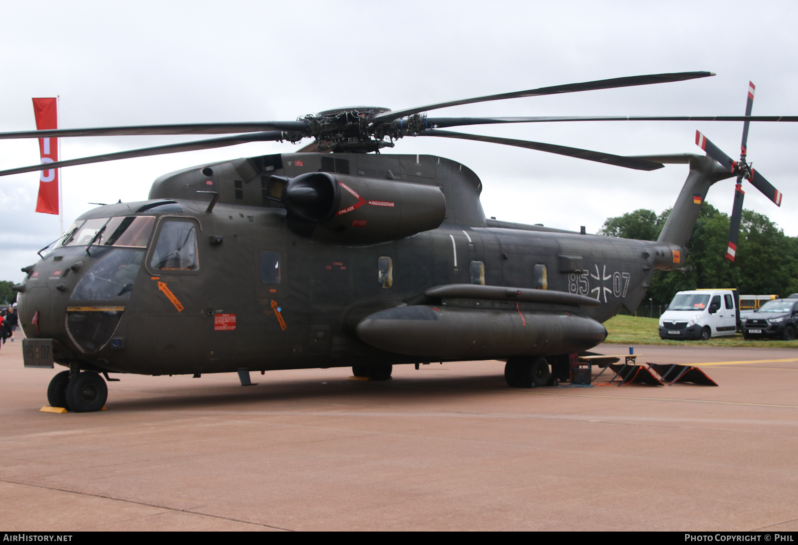 Aircraft Photo of 8507 | Sikorsky CH-53GS | Germany - Air Force | AirHistory.net #711331