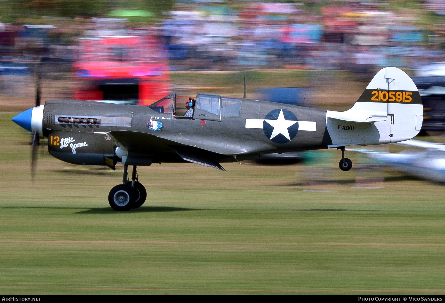 Aircraft Photo of F-AZKU / 2105915 | Curtiss P-40N Warhawk | USA - Air Force | AirHistory.net #711338