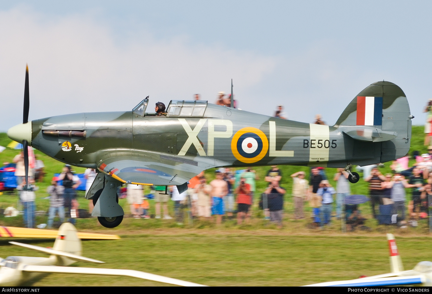 Aircraft Photo of G-HHII / BE505 | Hawker Hurricane Mk2B | UK - Air Force | AirHistory.net #711342