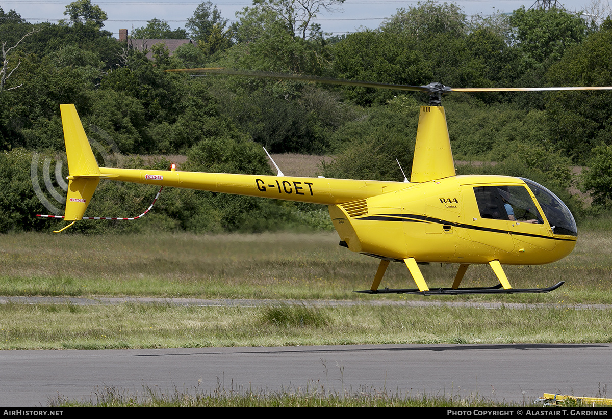 Aircraft Photo of G-ICET | Robinson R-44 Cadet | AirHistory.net #711353