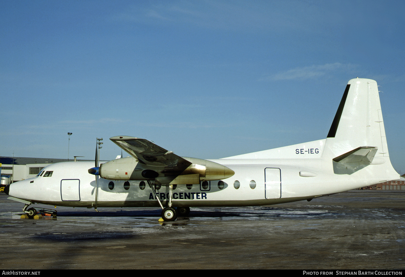 Aircraft Photo of SE-IEG | Fairchild F-27 | Aero Center | AirHistory.net #711378