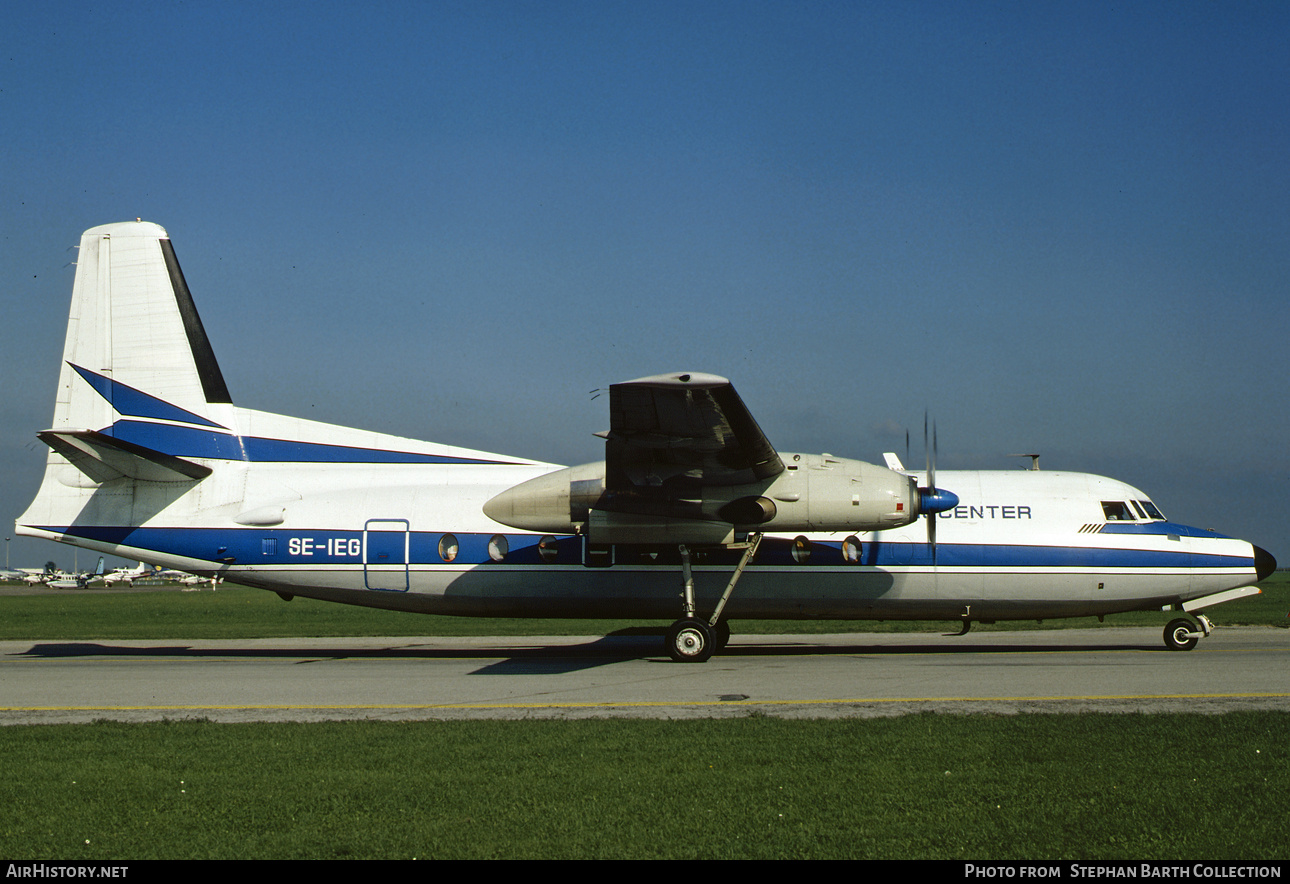 Aircraft Photo of SE-IEG | Fairchild F-27 | Aero Center | AirHistory.net #711386