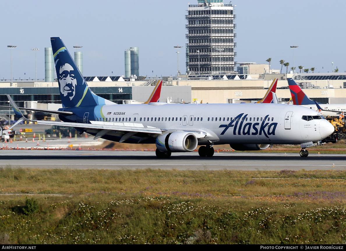 Aircraft Photo of N288AK | Boeing 737-900/ER | Alaska Airlines | AirHistory.net #711388