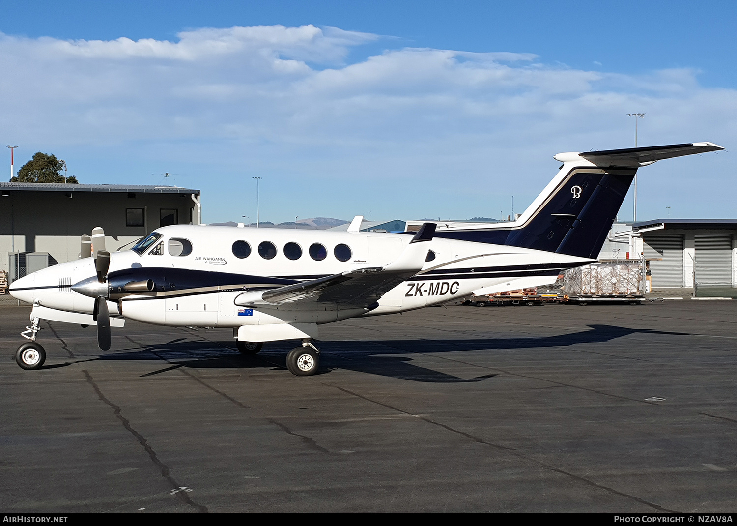Aircraft Photo of ZK-MDC | Beech B200 Super King Air | Air Wanganui | AirHistory.net #711392