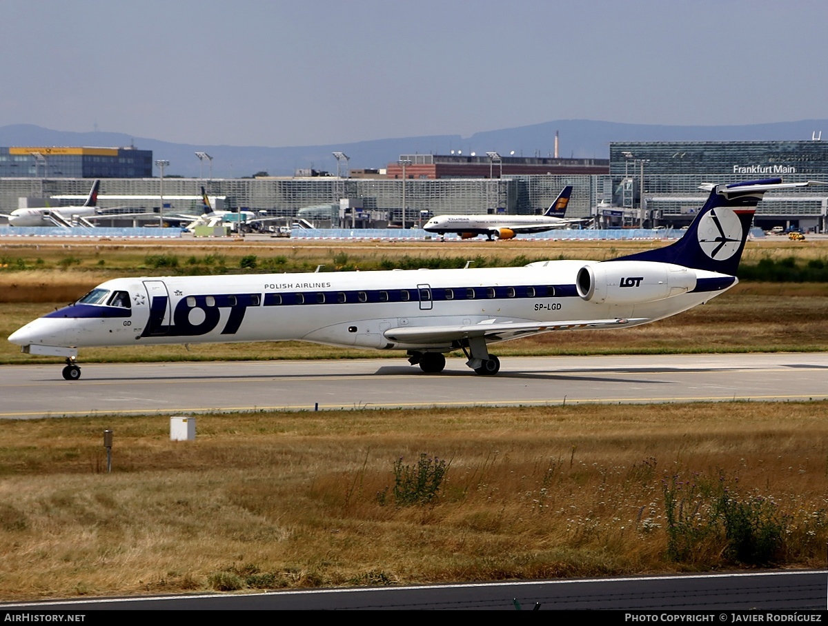 Aircraft Photo of SP-LGD | Embraer ERJ-145MP (EMB-145MP) | LOT Polish Airlines - Polskie Linie Lotnicze | AirHistory.net #711420