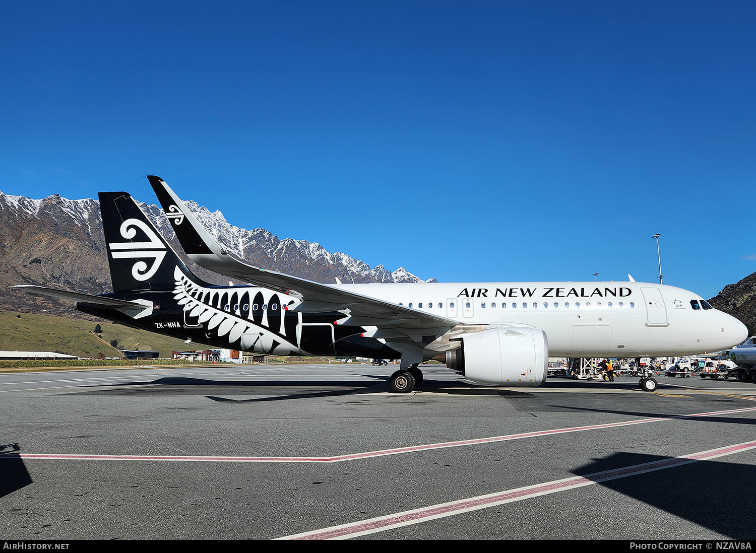Aircraft Photo of ZK-NHA | Airbus A320-271N | Air New Zealand | AirHistory.net #711432