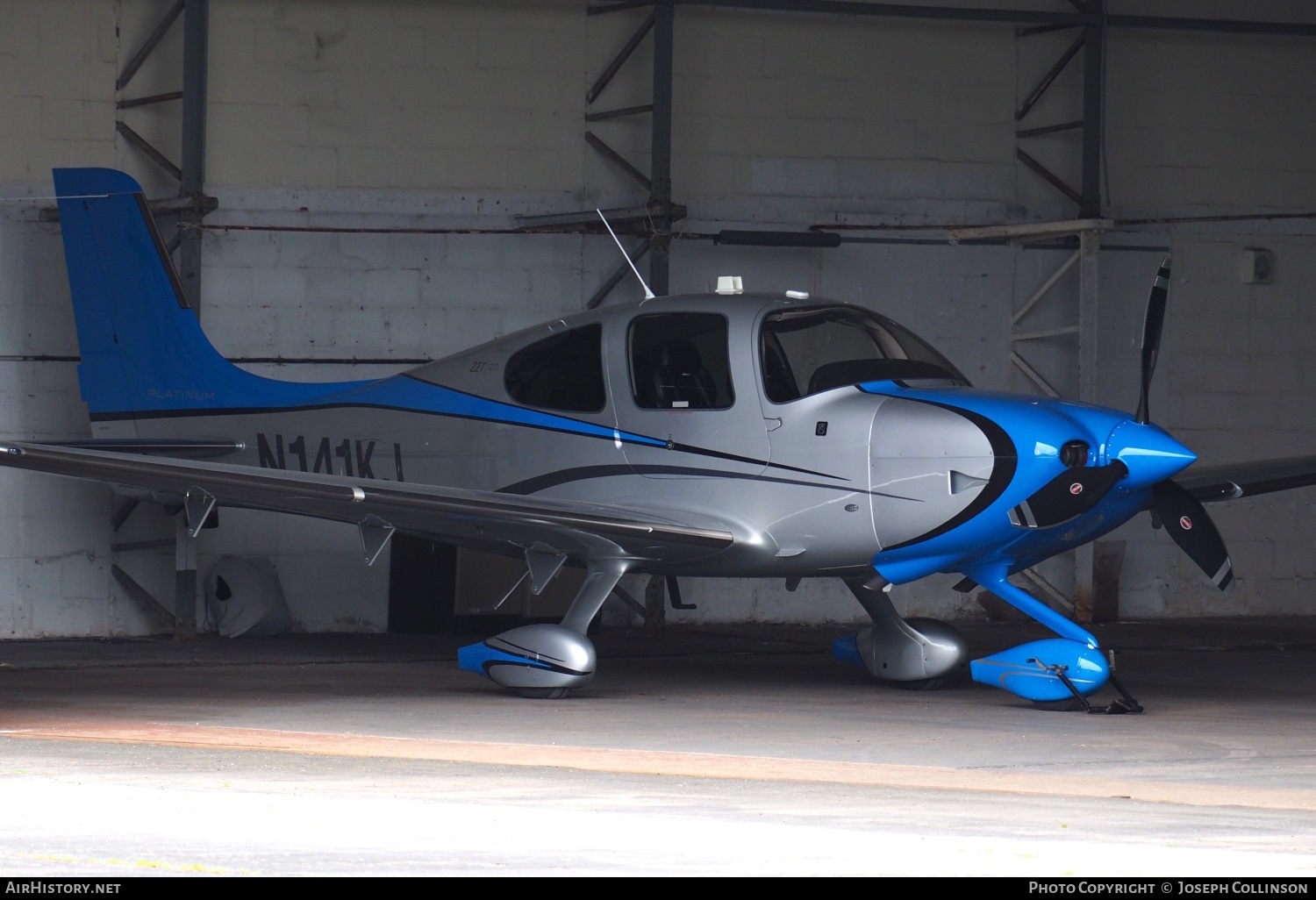 Aircraft Photo of N141KJ | Cirrus SR-22T G5-GTS Platinum | AirHistory.net #711483