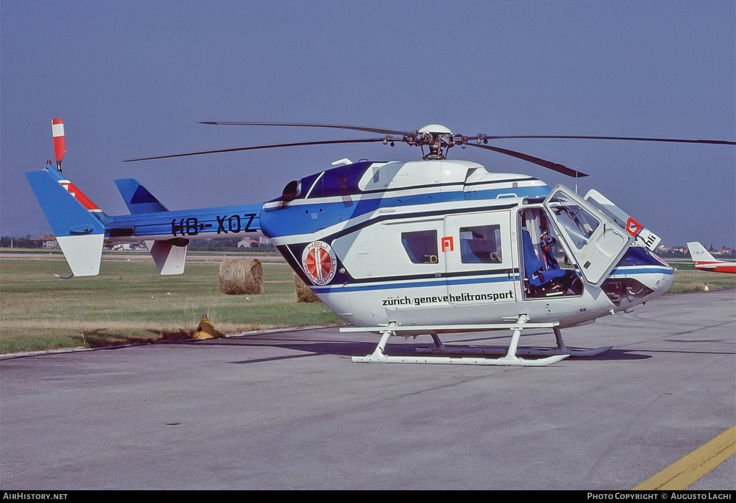 Aircraft Photo of HB-XOZ | MBB-Kawasaki BK-117A-4 | Zurich/Geneve helitransport | AirHistory.net #711496