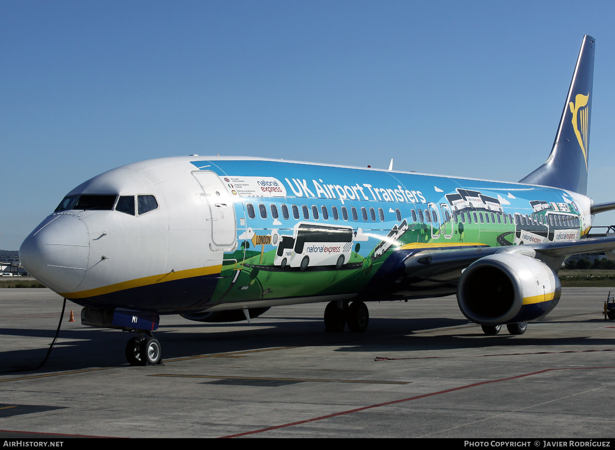 Aircraft Photo of EI-EMI | Boeing 737-8AS | Ryanair | AirHistory.net #711498