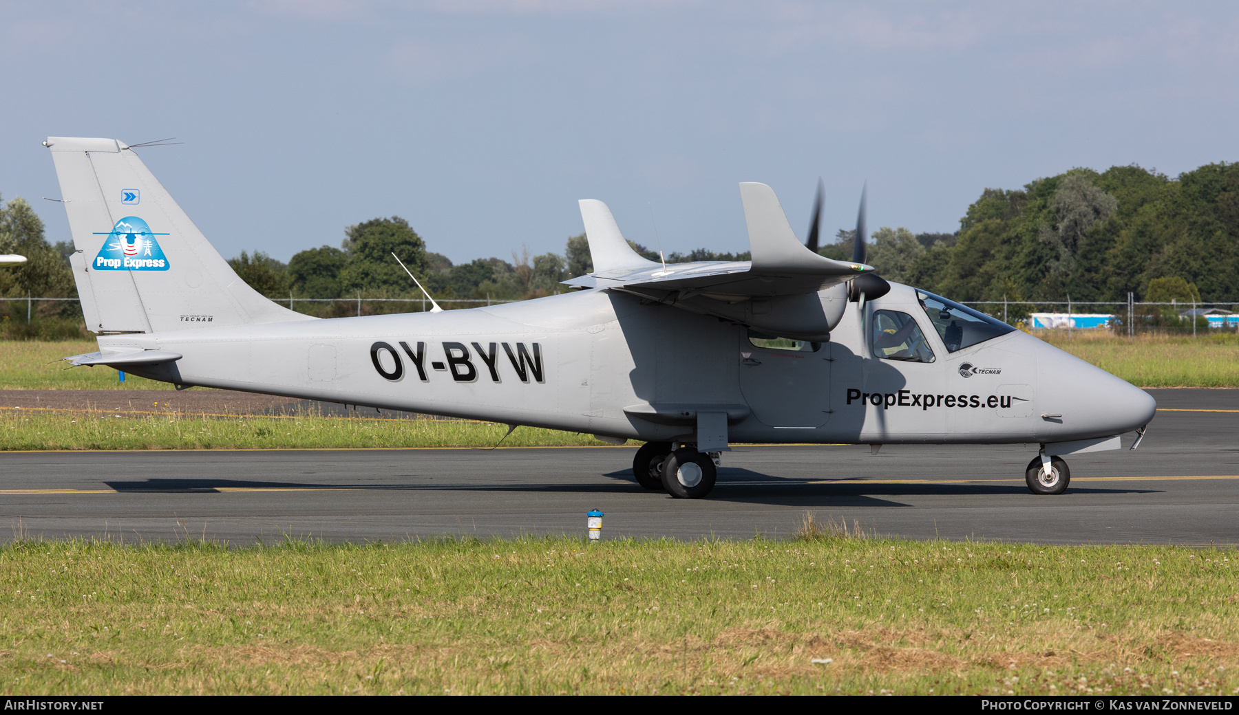 Aircraft Photo of OY-BYW | Tecnam P-2006T | Prop Express Scandinavia | AirHistory.net #711518
