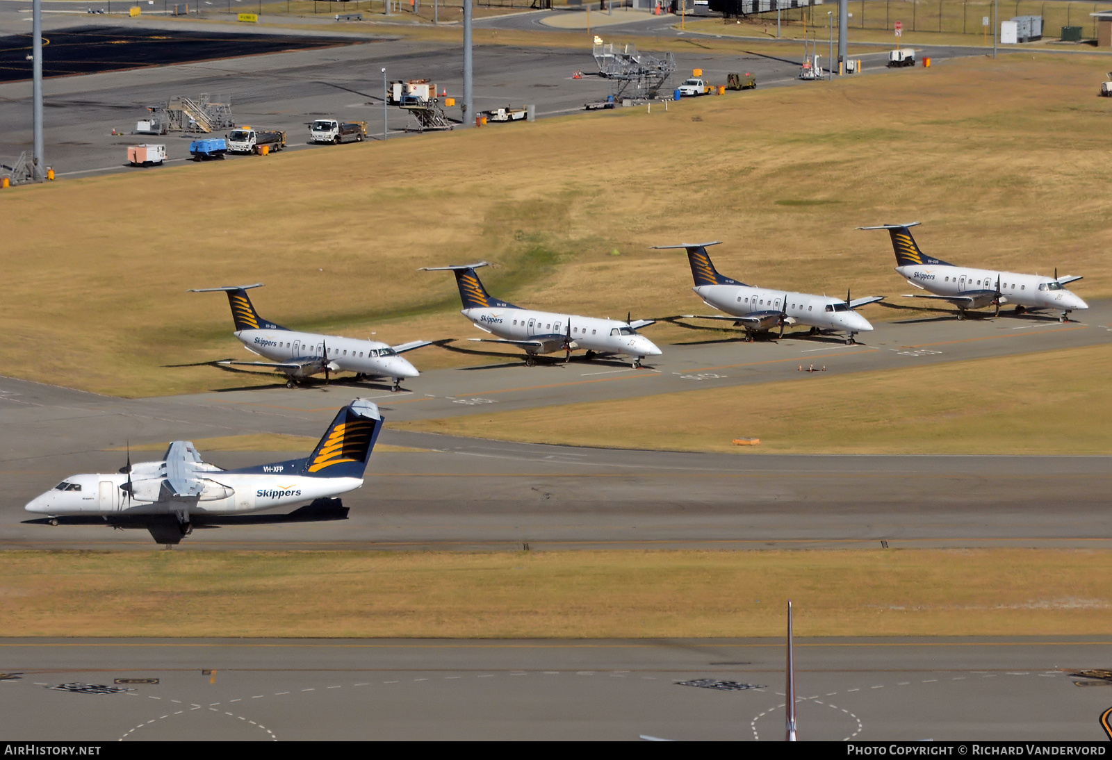 Aircraft Photo of VH-XFP | De Havilland Canada DHC-8-102 Dash 8 | Skippers Aviation | AirHistory.net #711523