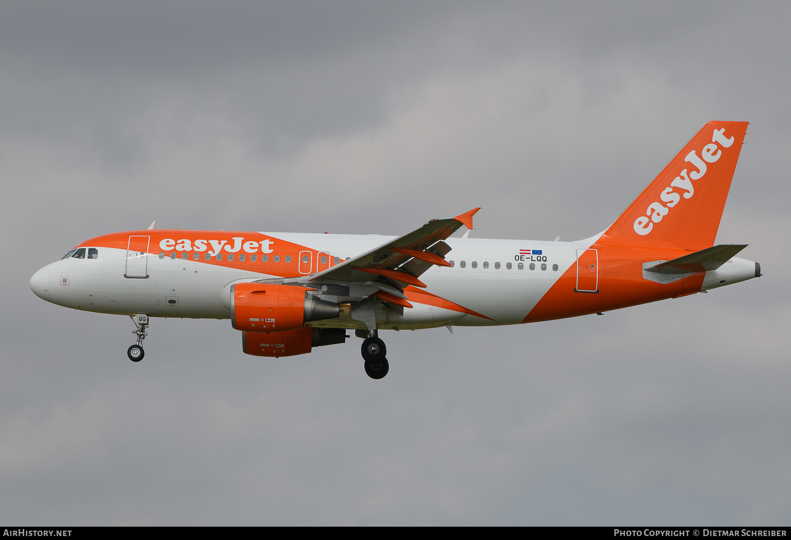 Aircraft Photo of OE-LQQ | Airbus A319-111 | EasyJet | AirHistory.net #711544