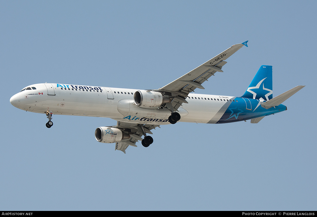 Aircraft Photo of C-GEZO | Airbus A321-211 | Air Transat | AirHistory.net #711581