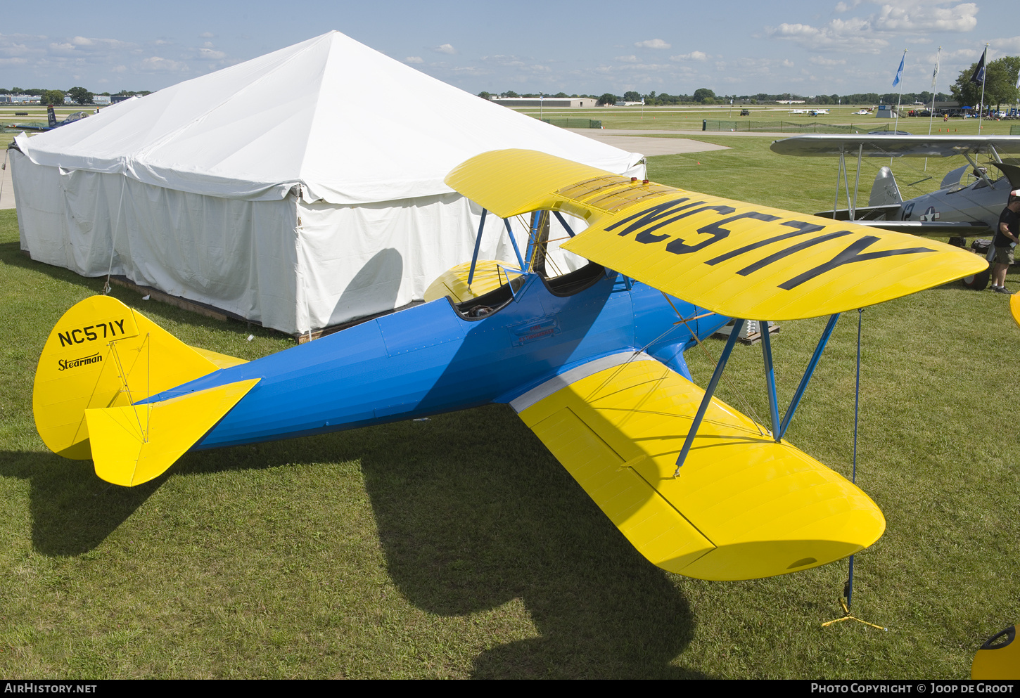 Aircraft Photo of N571Y / NC571Y | Stearman 70 | AirHistory.net #711589