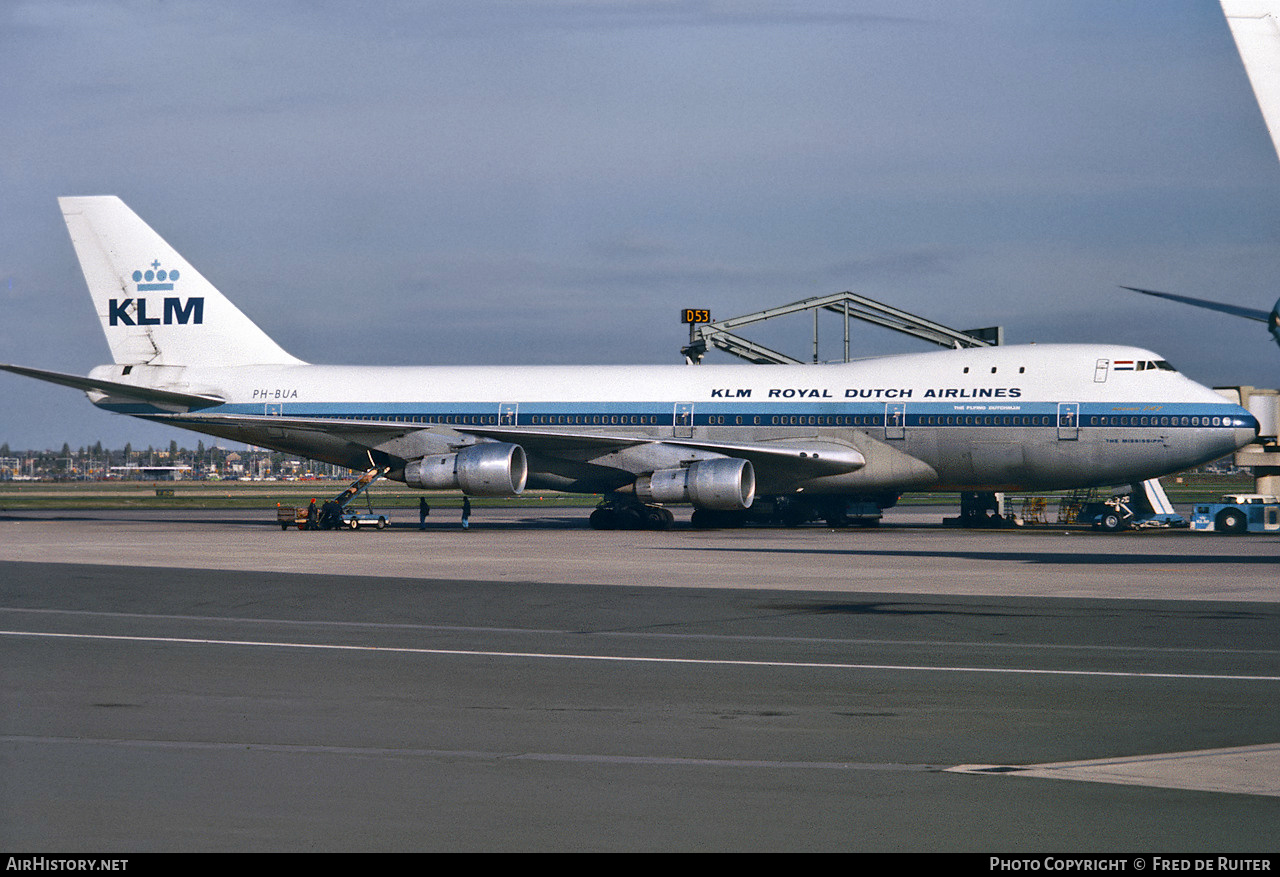 Aircraft Photo of PH-BUA | Boeing 747-206B | KLM - Royal Dutch Airlines | AirHistory.net #711591