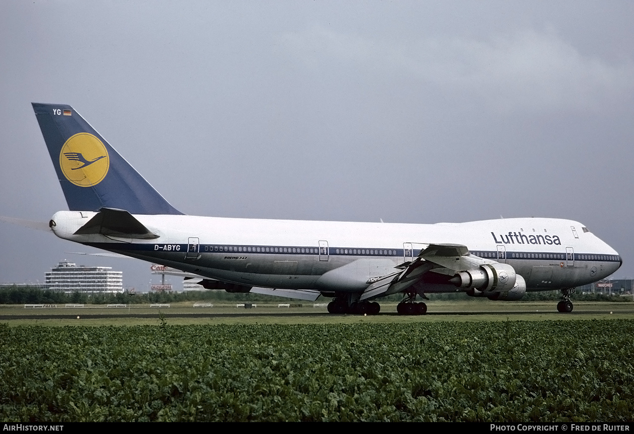 Aircraft Photo of D-ABYG | Boeing 747-230B | Lufthansa | AirHistory.net #711618