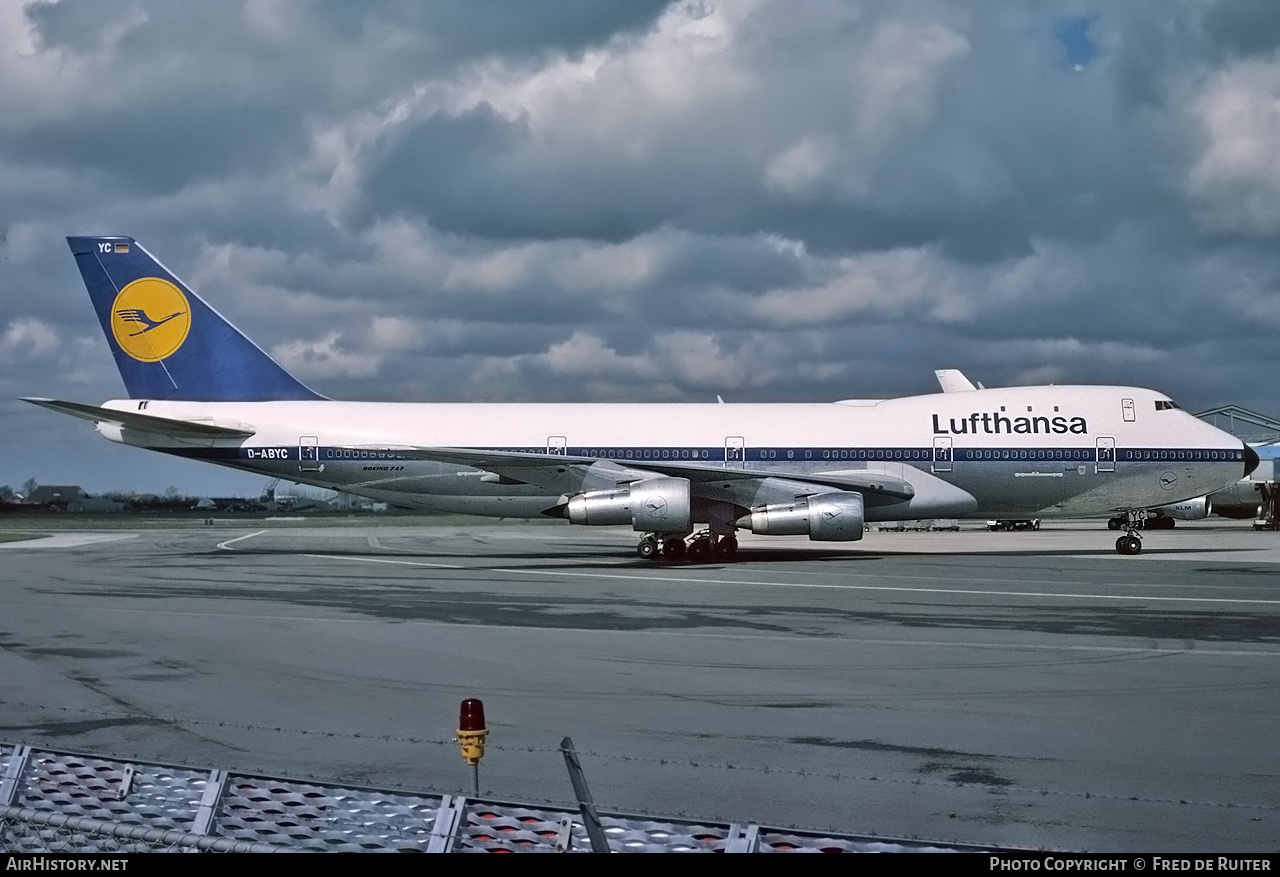 Aircraft Photo of D-ABYC | Boeing 747-130 | Lufthansa | AirHistory.net #711622