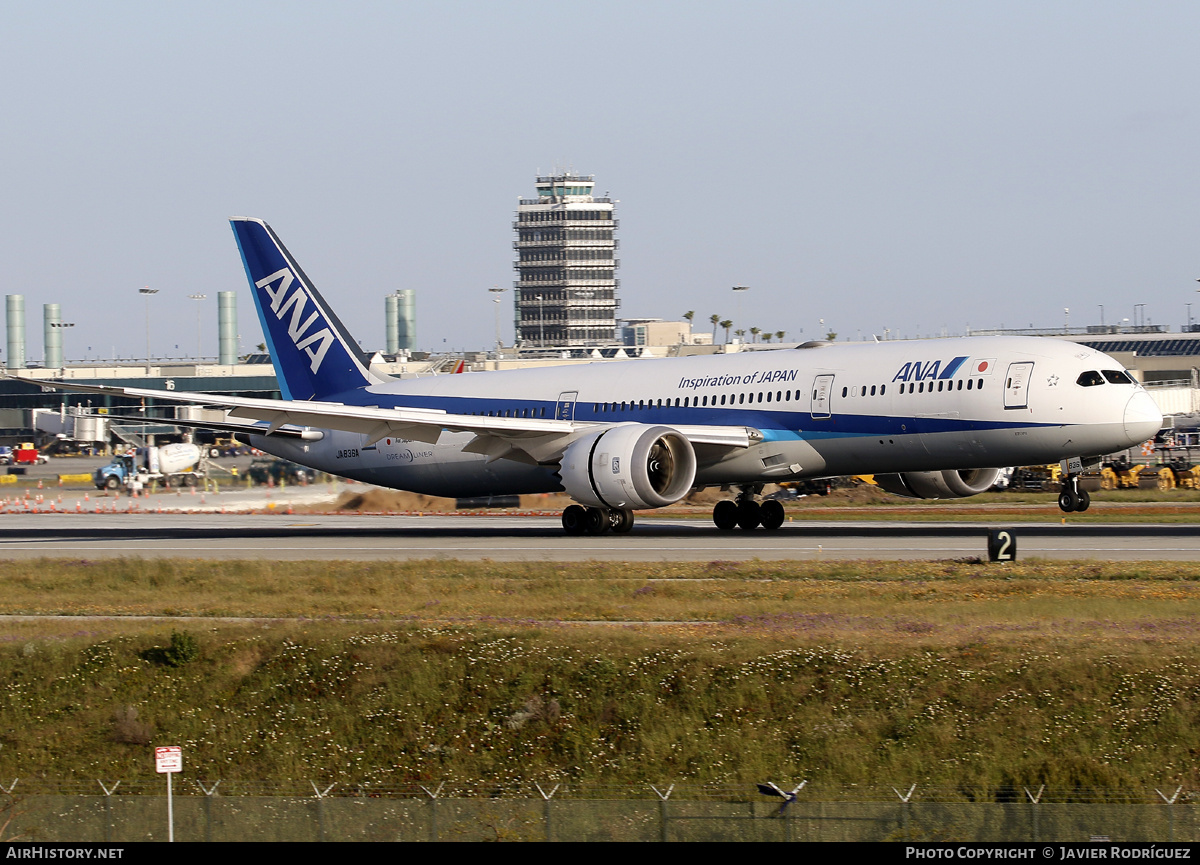 Aircraft Photo of JA836A | Boeing 787-9 Dreamliner | All Nippon Airways - ANA | AirHistory.net #711623