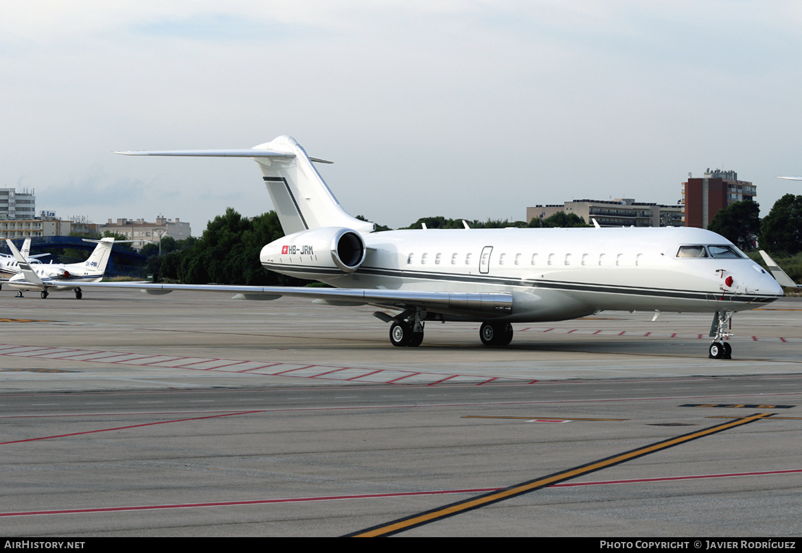 Aircraft Photo of HB-JRM | Bombardier Global 6000 (BD-700-1A10) | AirHistory.net #711624