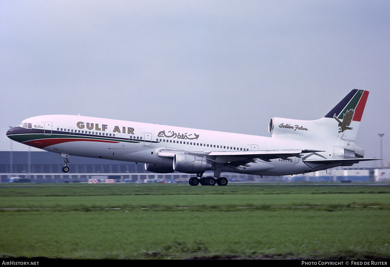 Aircraft Photo of A4O-TW | Lockheed L-1011-385-1 TriStar 1 | Gulf Air | AirHistory.net #711634