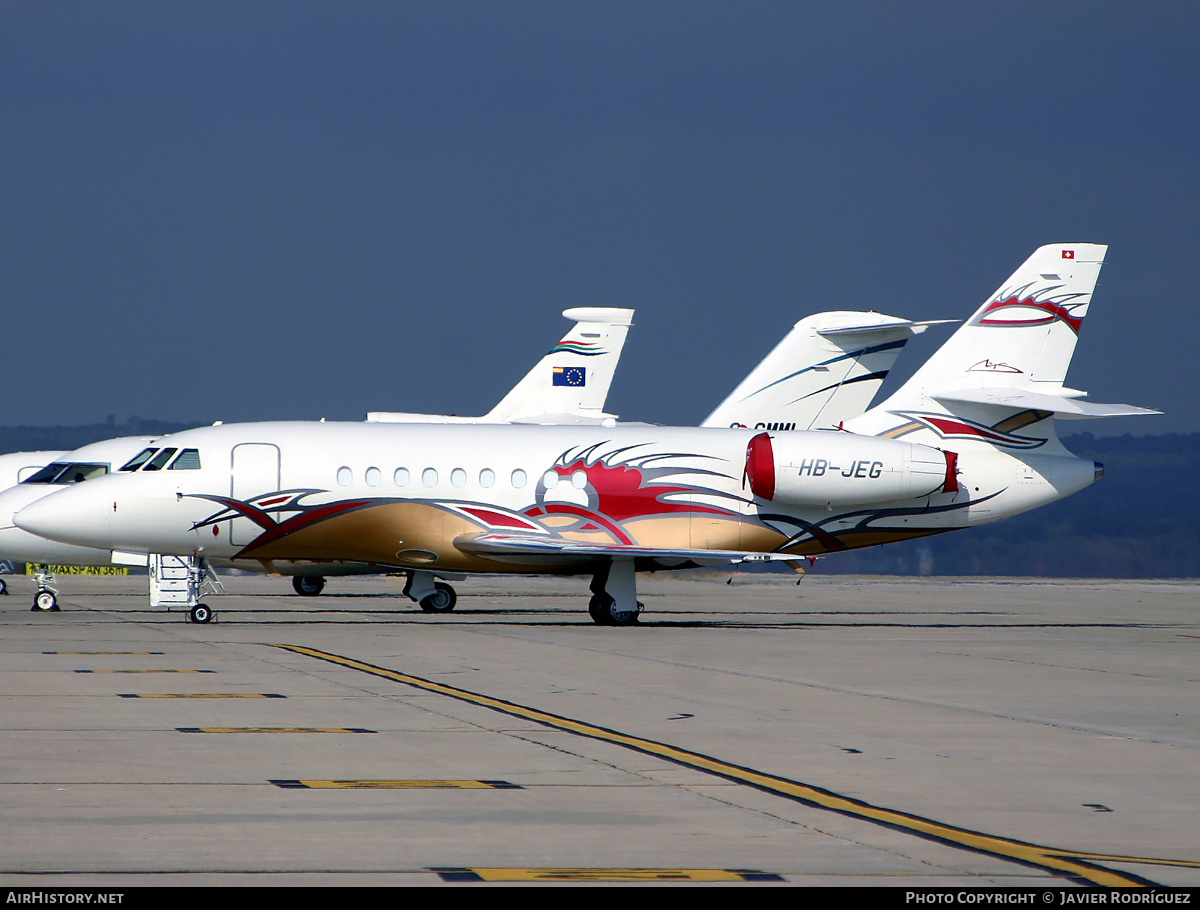 Aircraft Photo of HB-JEG | Dassault Falcon 2000EX EASy | Michael Schumacher | AirHistory.net #711637